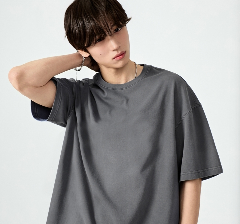 【OWN】Dimitri Black 素色 短袖 落肩 上衣 潮流 春夏 不分男女 三件一組 黑色 白色 炭灰