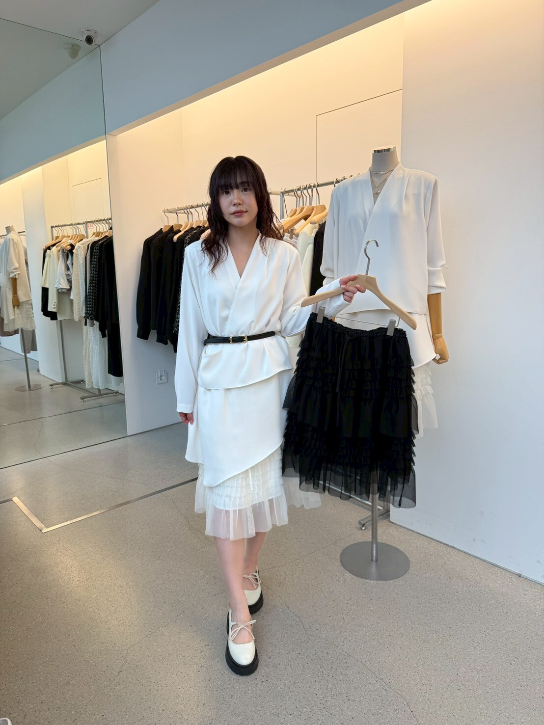 JU5415 公主風蛋糕網紗半裙 *特價*