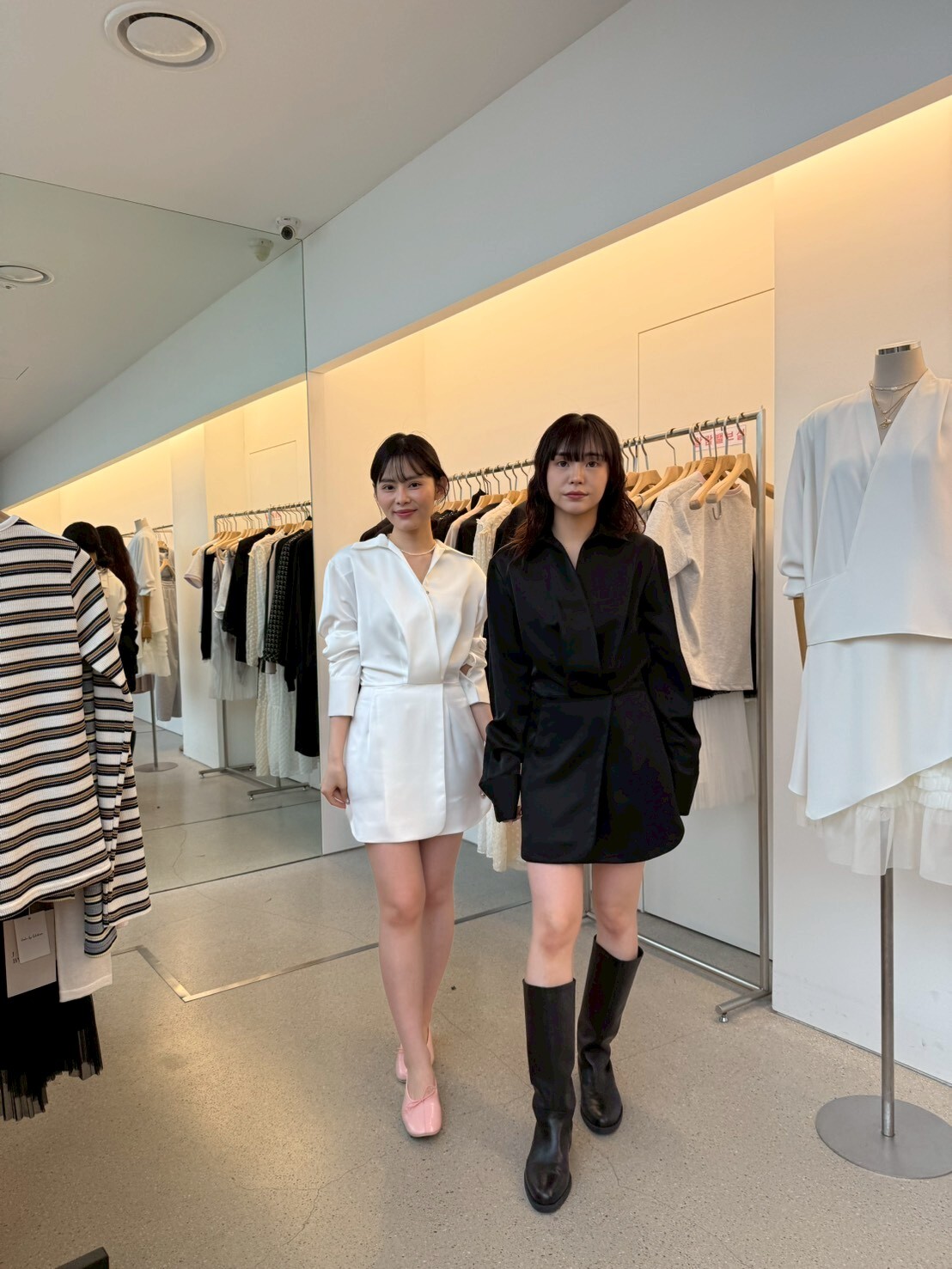 JU6004 前頁包裹式緩緞面連身裙