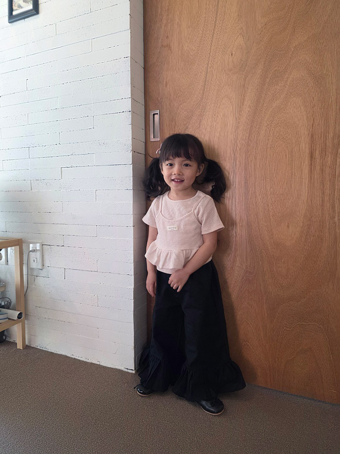 正韓夏COLOR 假兩件背心上衣