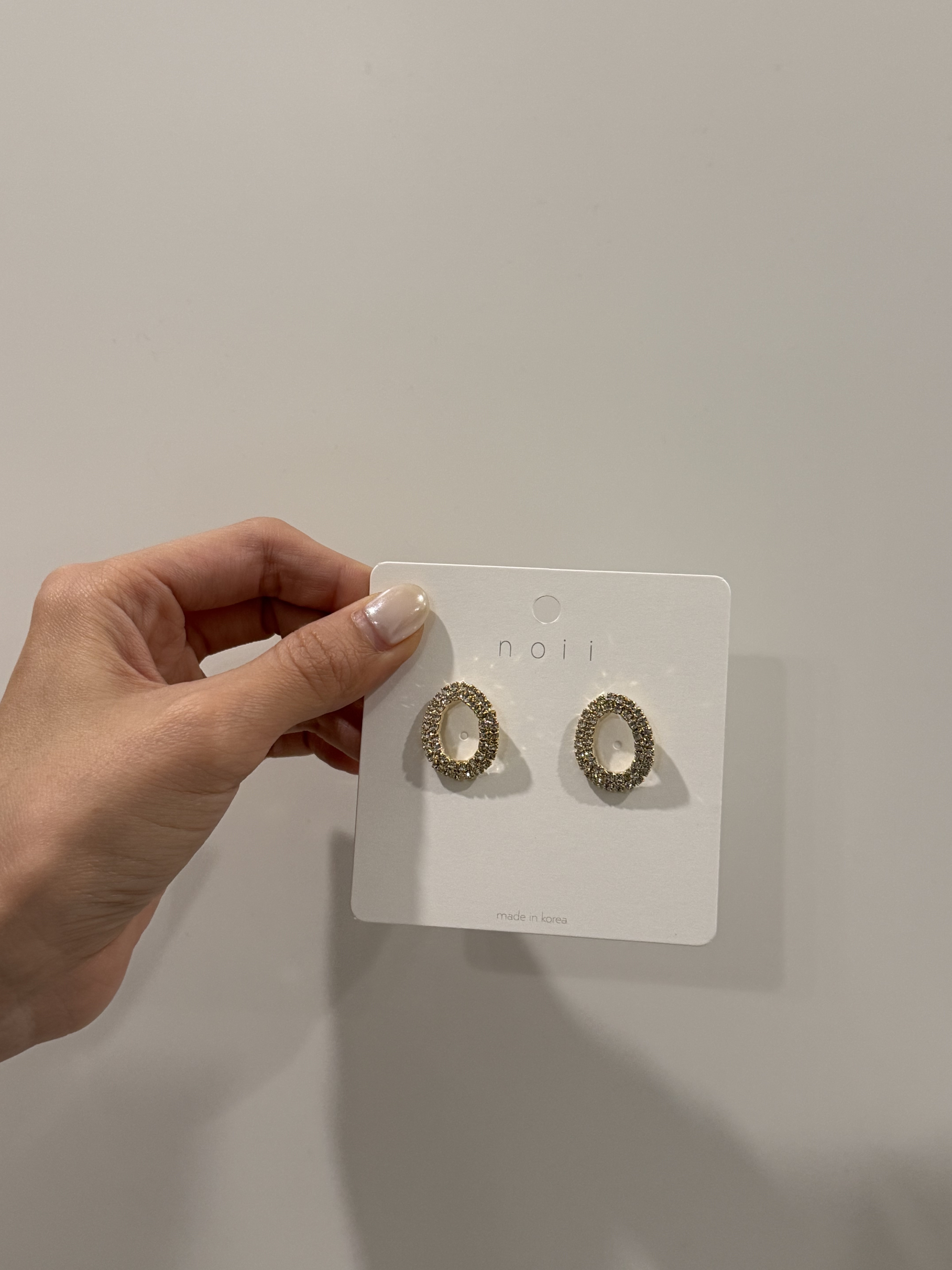 韓國連線 閃耀圓圈耳環