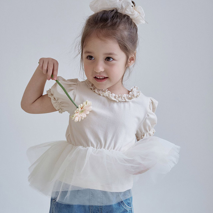 正韓夏momoann 兩色甜美芭蕾感上衣