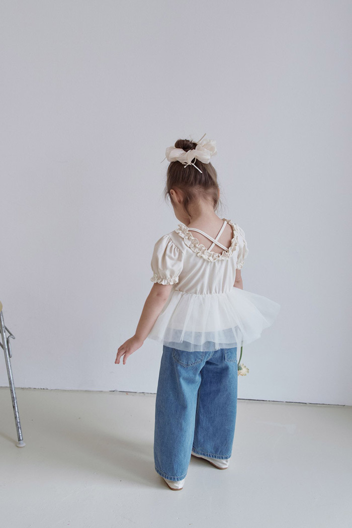 正韓夏momoann 兩色甜美芭蕾感上衣