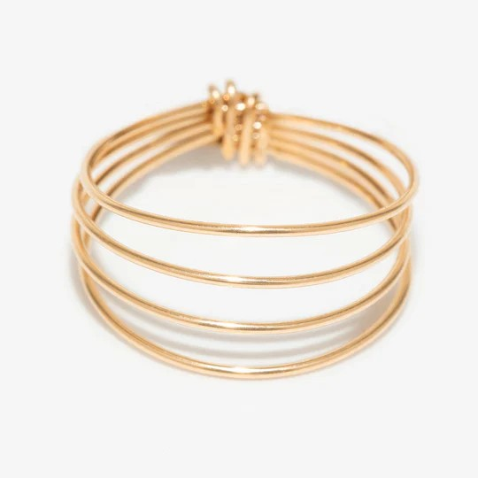 1YA0326-031 [YAY PARIS] Essential Multi-Strand Ring Rolled Gold #23AHC-100qrecL00 (EU)