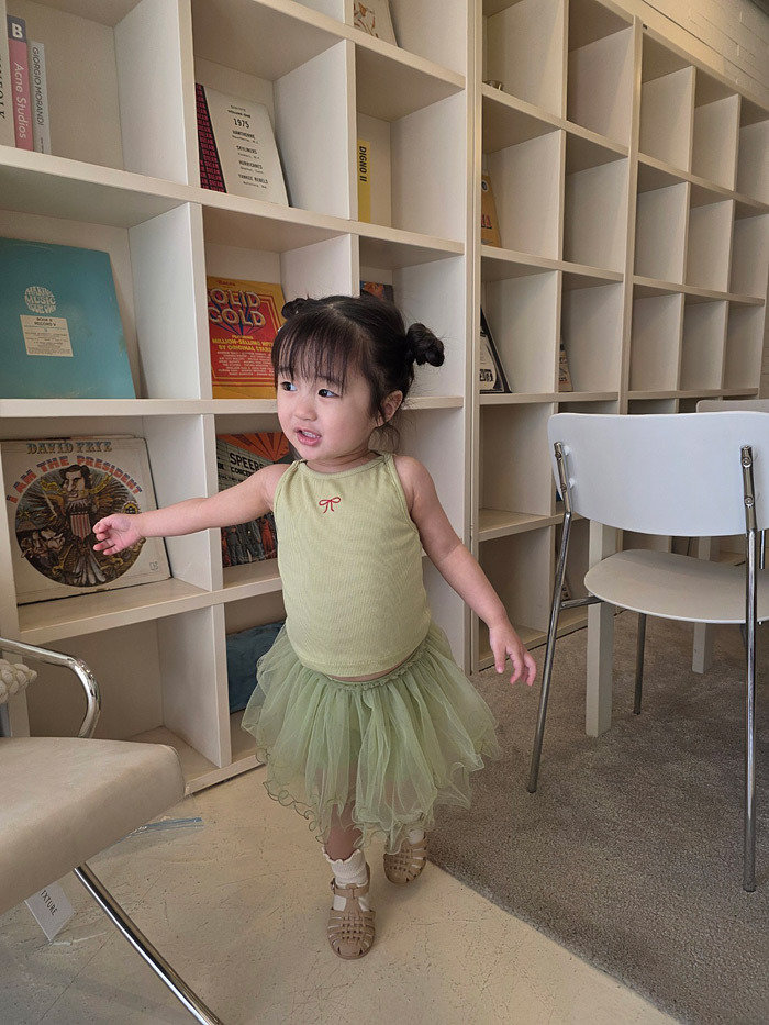 正韓夏COLOR 兩色蝴蝶結背心