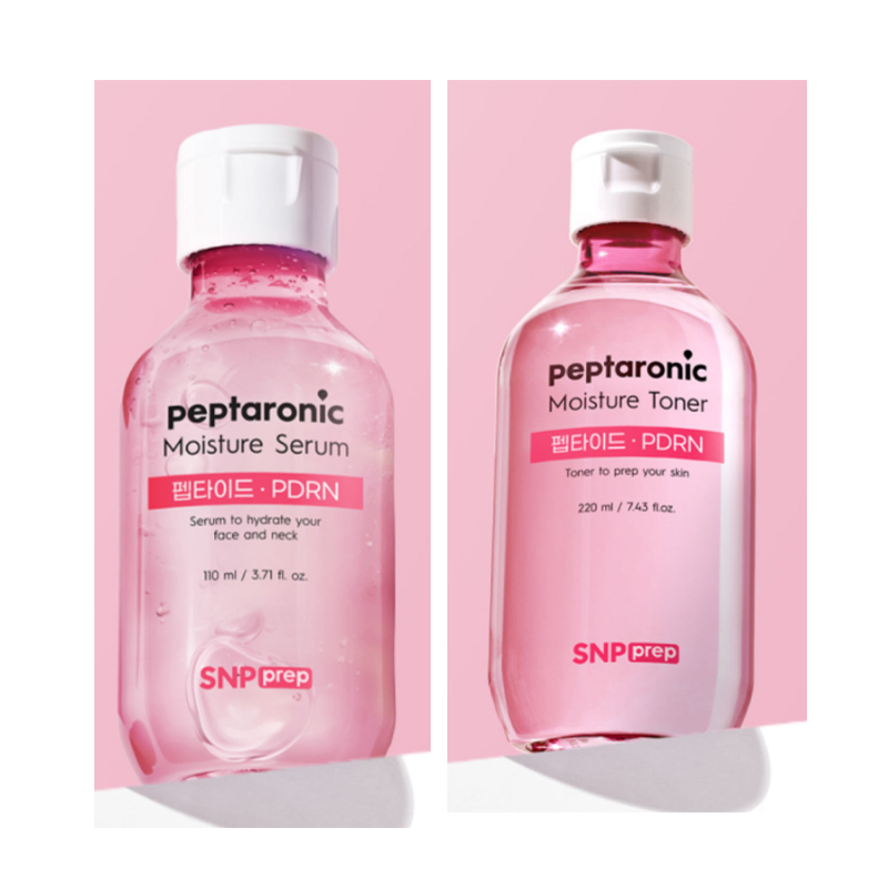 S28 Snp PEPTARONIC 保濕孖寶【爽膚水220ml + 精華液 110ml】