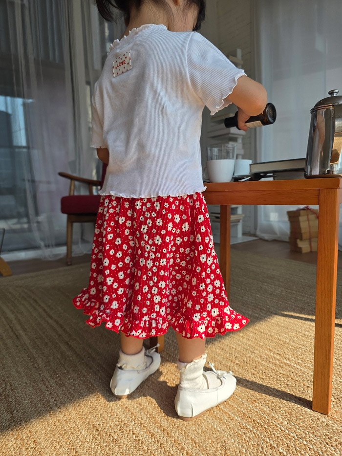 正韓夏COLOR 三色小標捲捲上衣