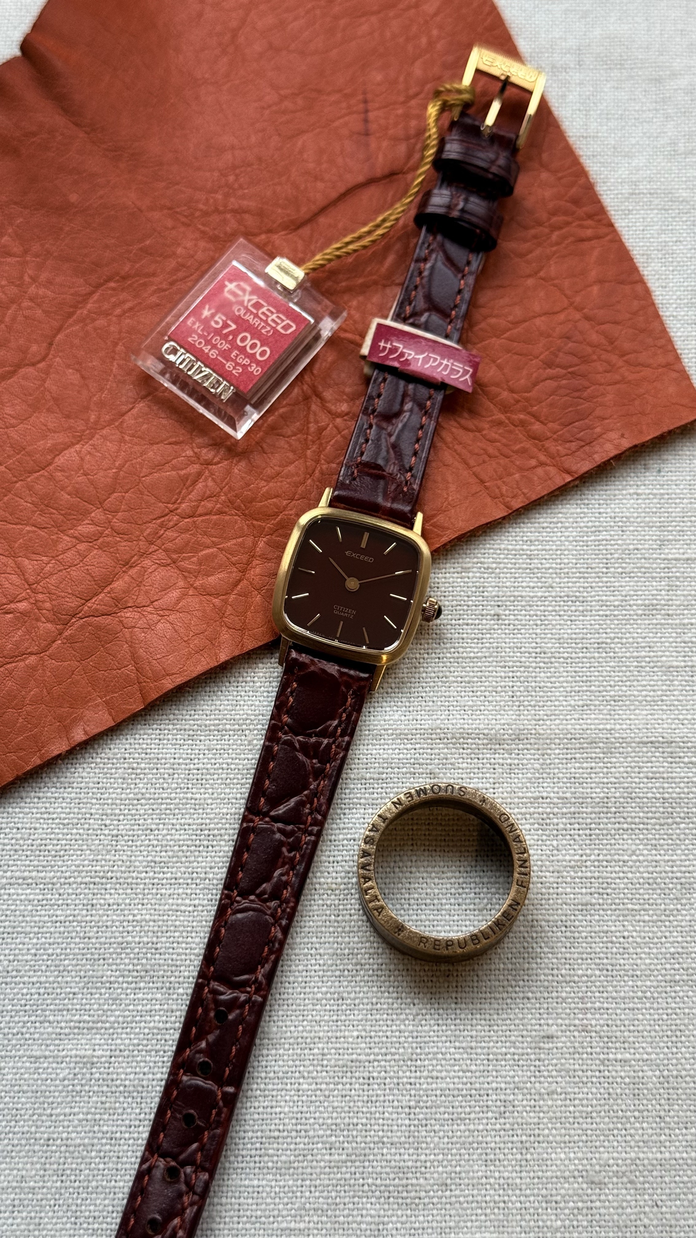 CITIZEN 1990年 已停產 絕版 復古錶 C0458