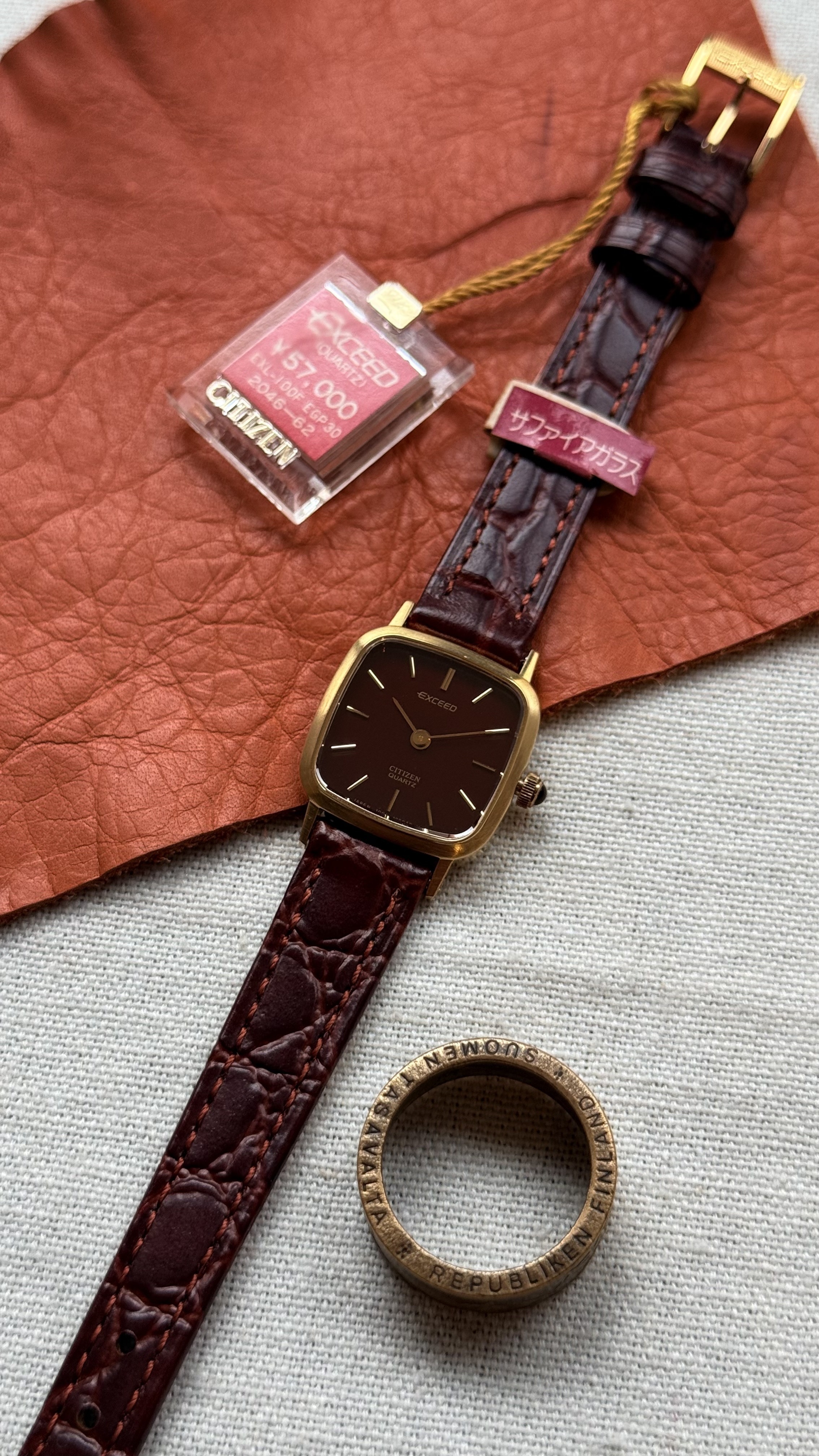 CITIZEN 1990年 已停產 絕版 復古錶 C0458