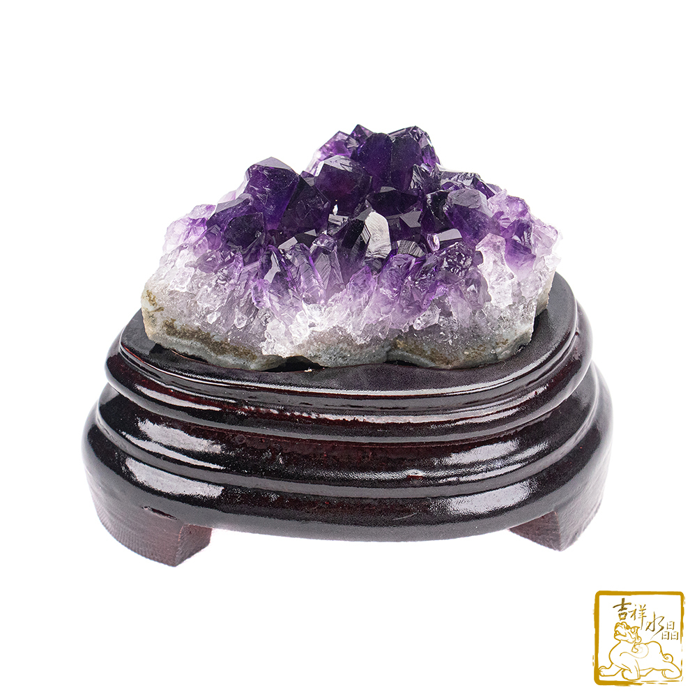 烏拉圭紫水晶簇 264g 紫氣東來