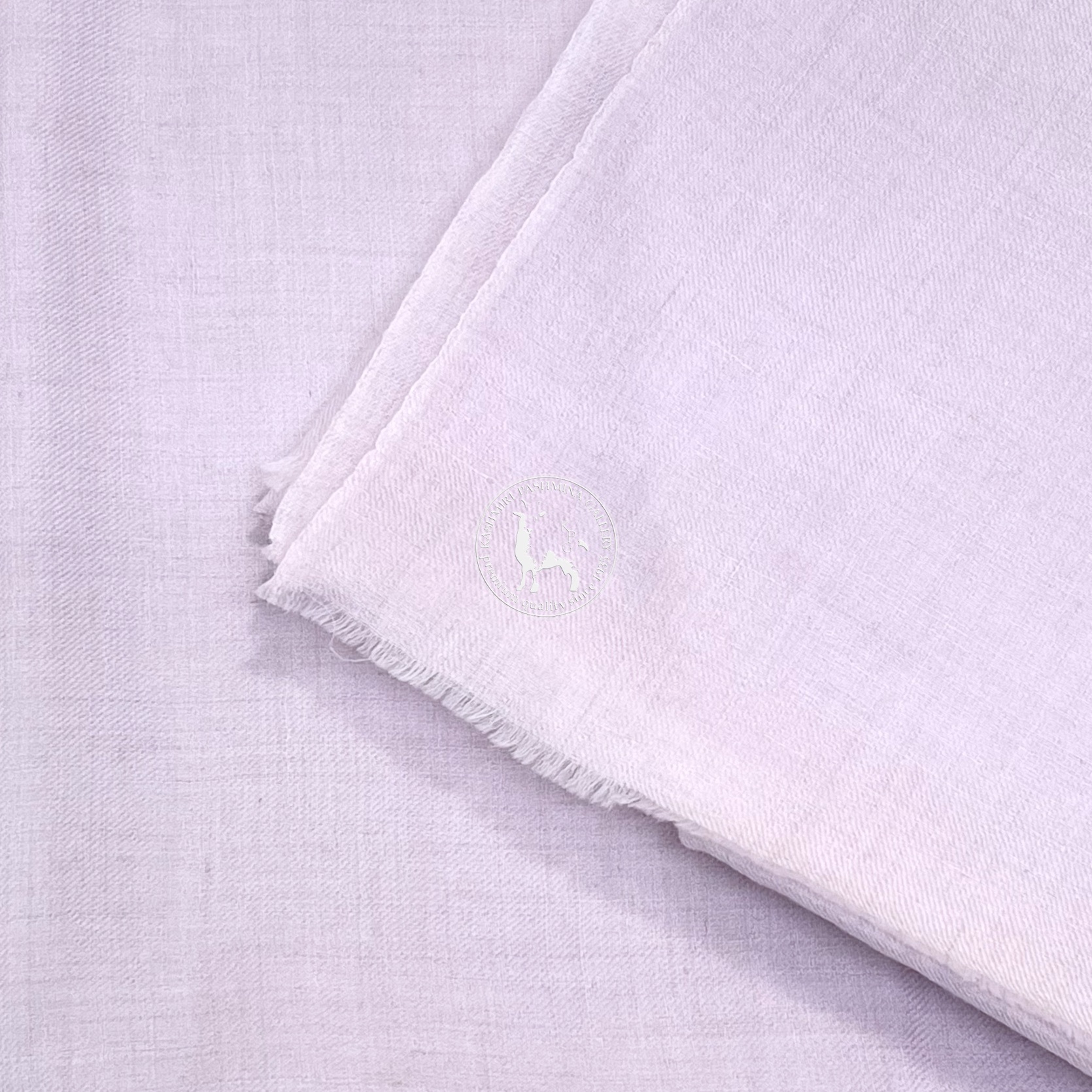 Pink Purple Four-Layer Hand-Woven Shahmina Shawl