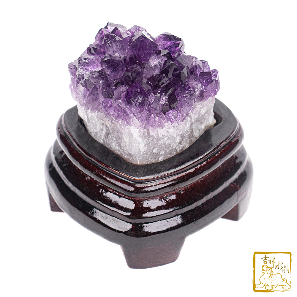 烏拉圭紫水晶簇 298g 紫氣東來