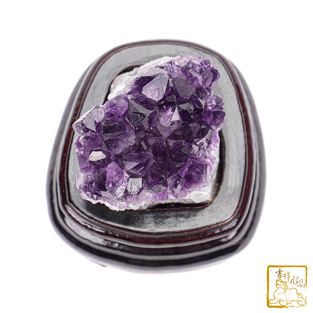 烏拉圭紫水晶簇 298g 紫氣東來