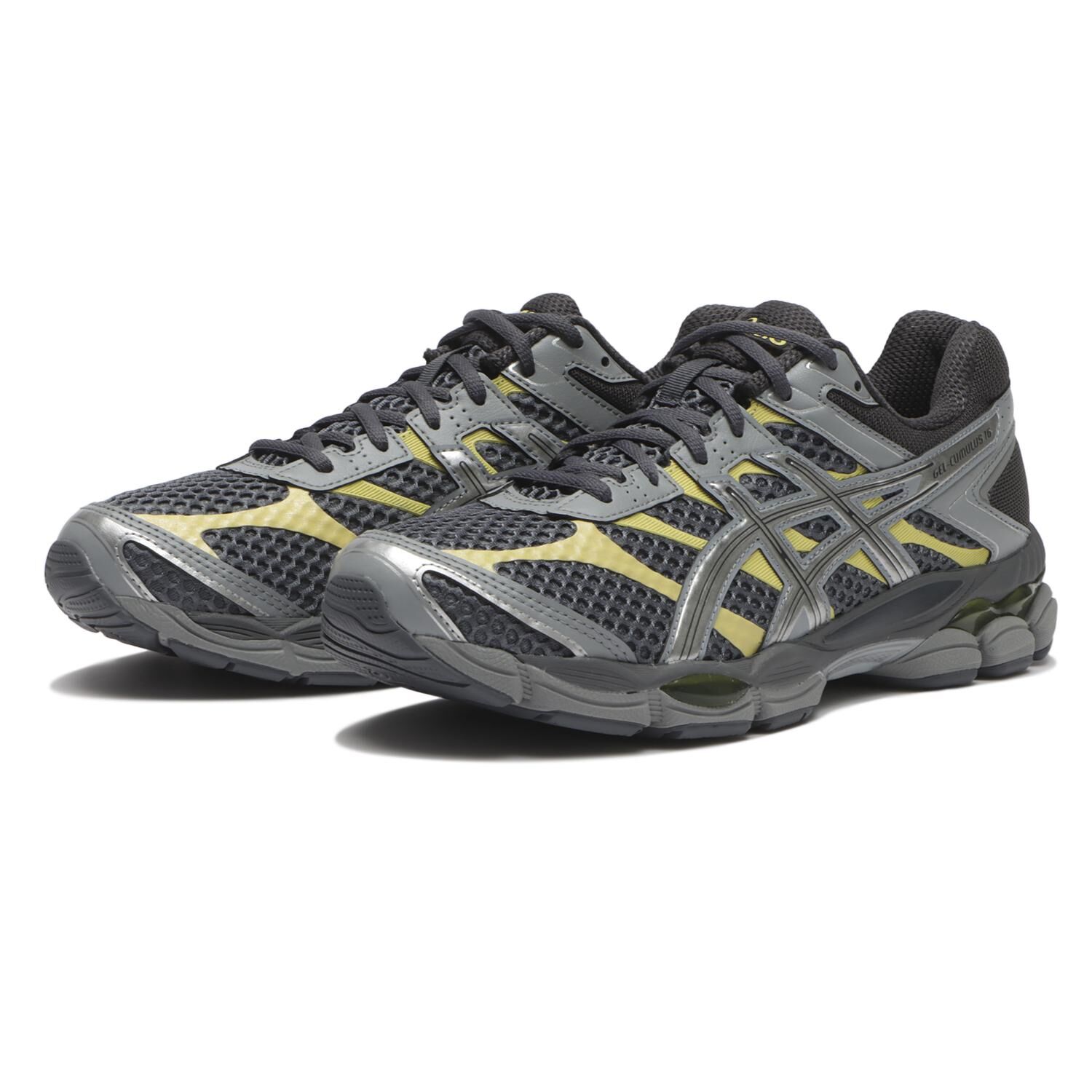 Asics Gel-Cumulus 16 日本新款 灰銀 米黃 銀色 復古鞋 1203A733-020