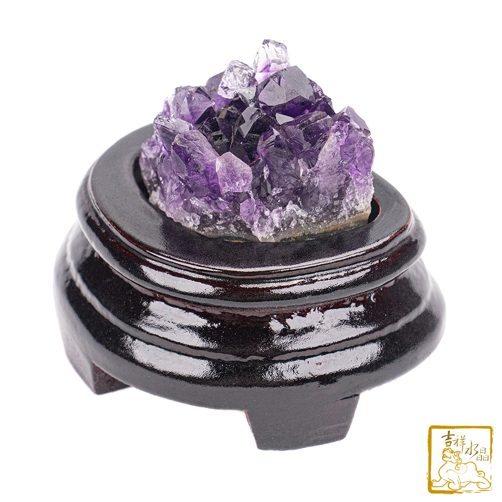 烏拉圭紫水晶簇 175g 安神靜心