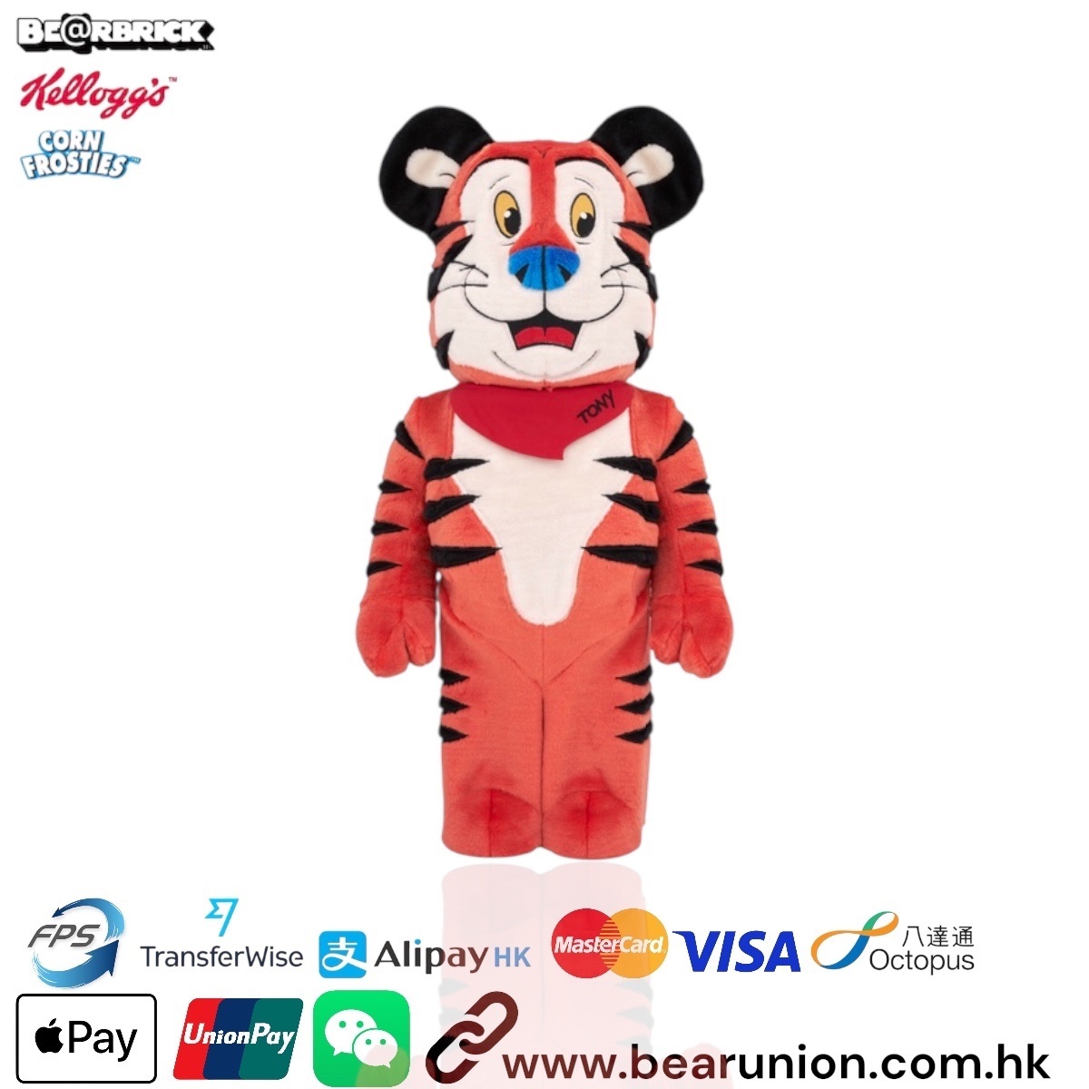 🎏預訂🎏Bearbrick 1000% TONY THE TIGER COSTUME