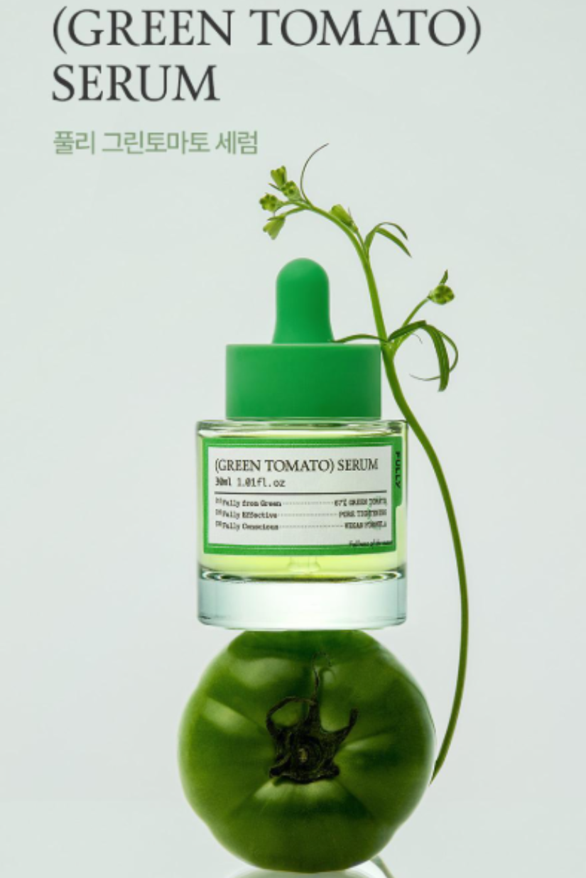 【 3/30收單 】FULLY 瞬效緊緻 綠番茄毛孔彈力精華 30ml 韓國