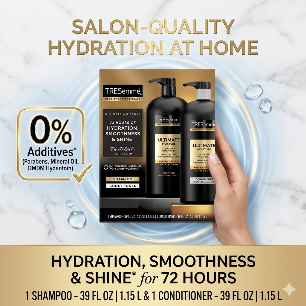 【直播】LX0319198 TRESemmé Ultimate Moisture 洗護系列