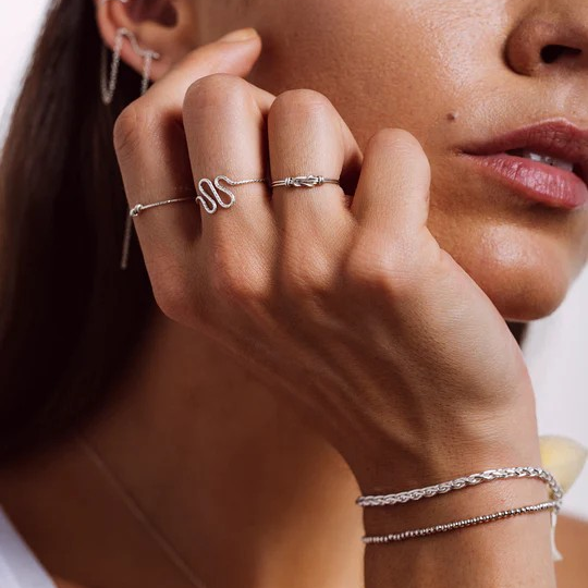 1YA0326-043 [YAY PARIS] Hera Ring Silver #24SSC-100emhr200 (EU)