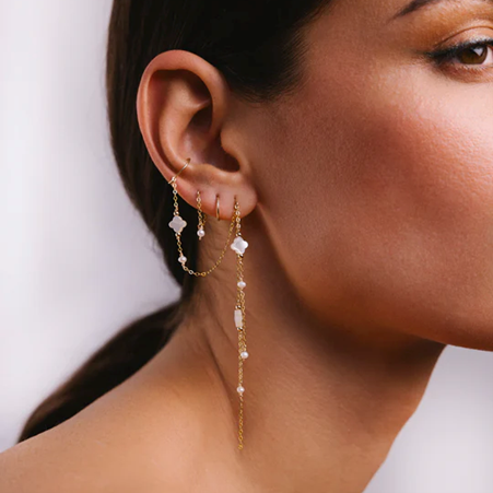 1YA0326-149 [YAY PARIS] Essential Mini Hoop Earrings Laminated Gold #22AHC-301siesnn100 (EU)