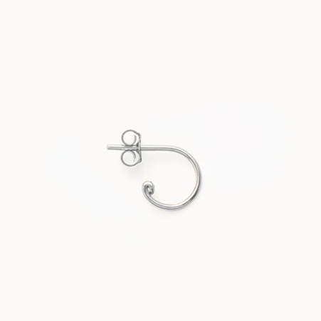 1YA0326-150 [YAY PARIS] Essential Mini Hoop Earrings Silver #22AHC-301siesnn200 (EU)