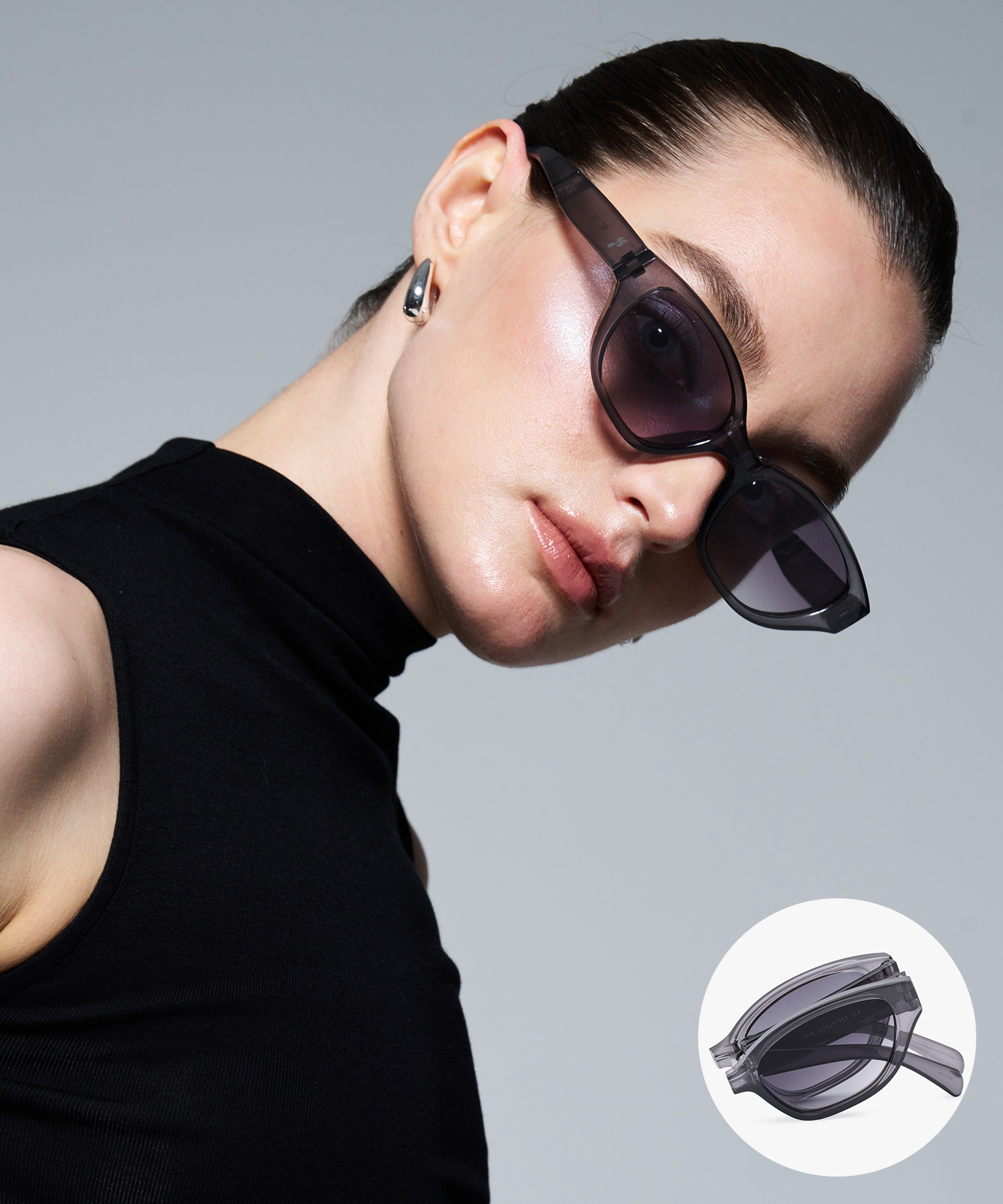 Q28 RECLOW SOYE SUNGLASS GRAY