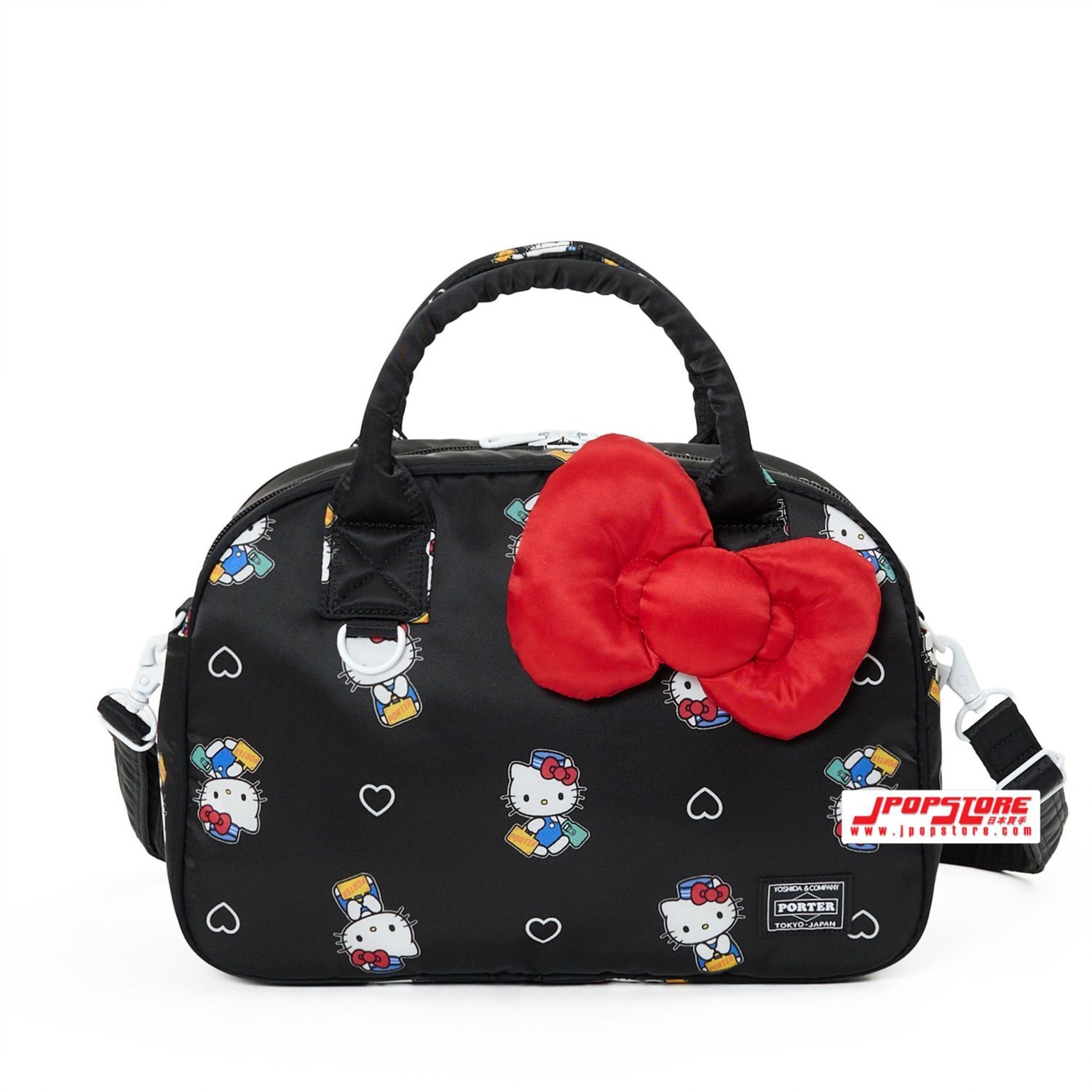 YOSHIDA & Co. PORTER / HELLO KITTY x PORTER  2WAY DUFFLE BAG
