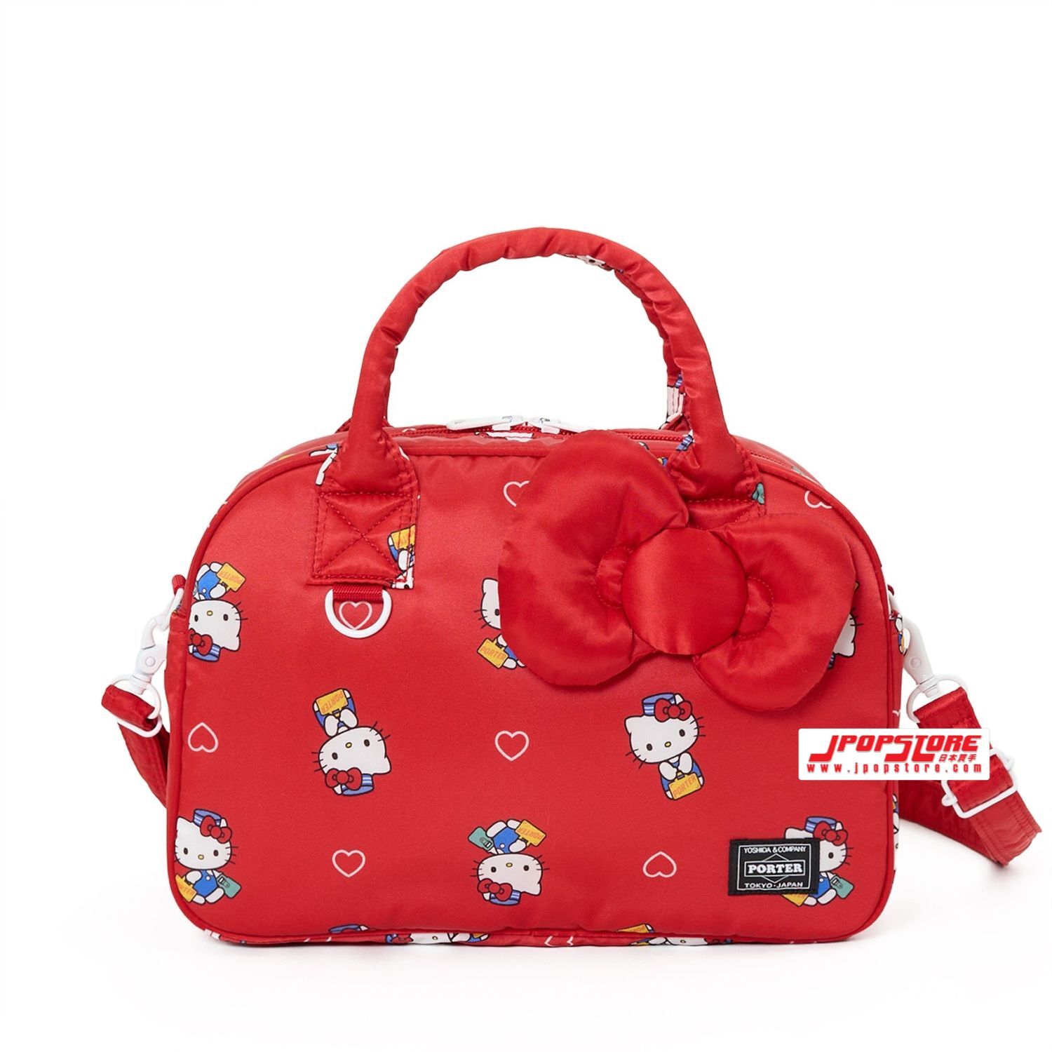 YOSHIDA & Co. PORTER / HELLO KITTY x PORTER  2WAY DUFFLE BAG