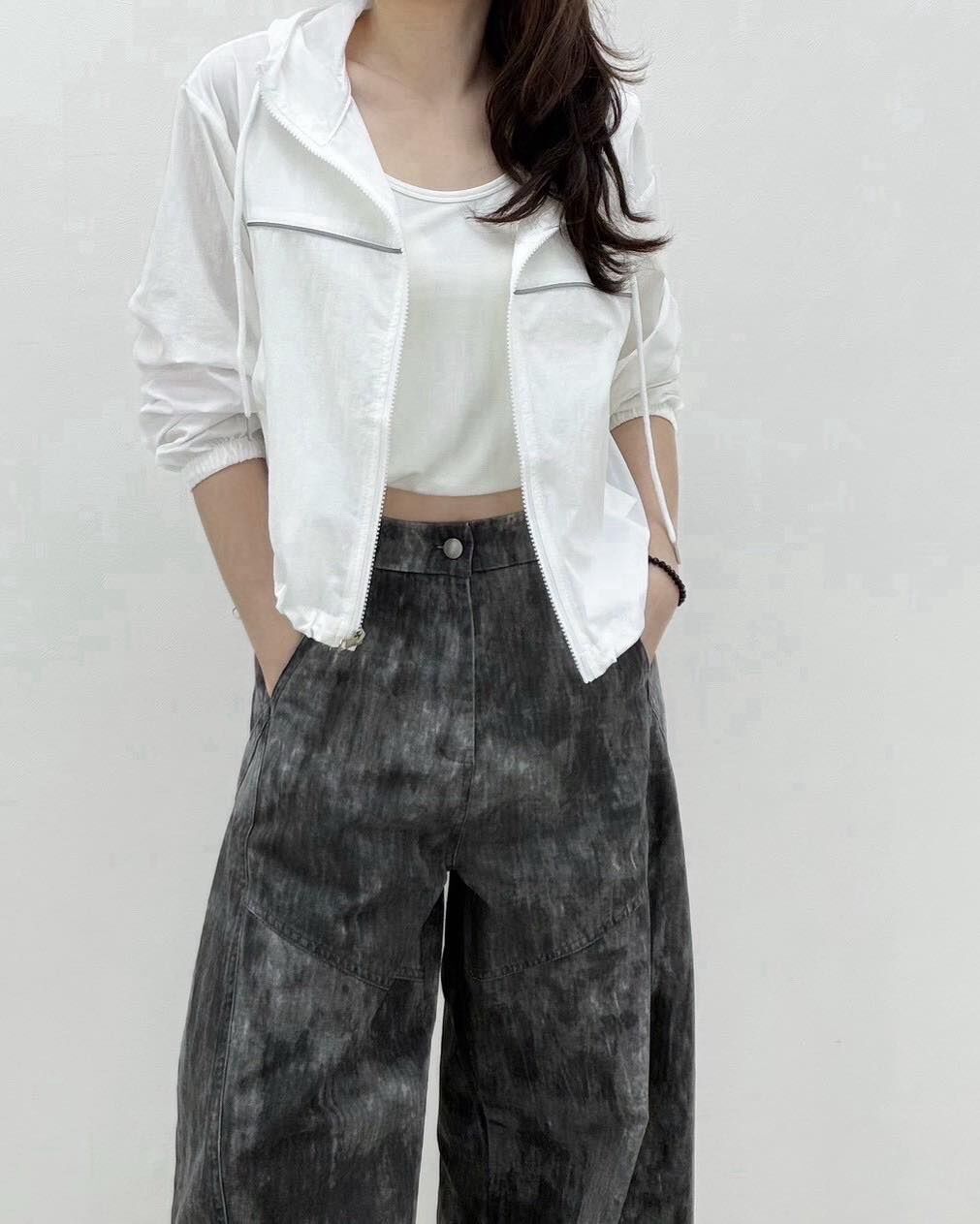 【夏天必備的輕盈防曬小外套】（現貨）