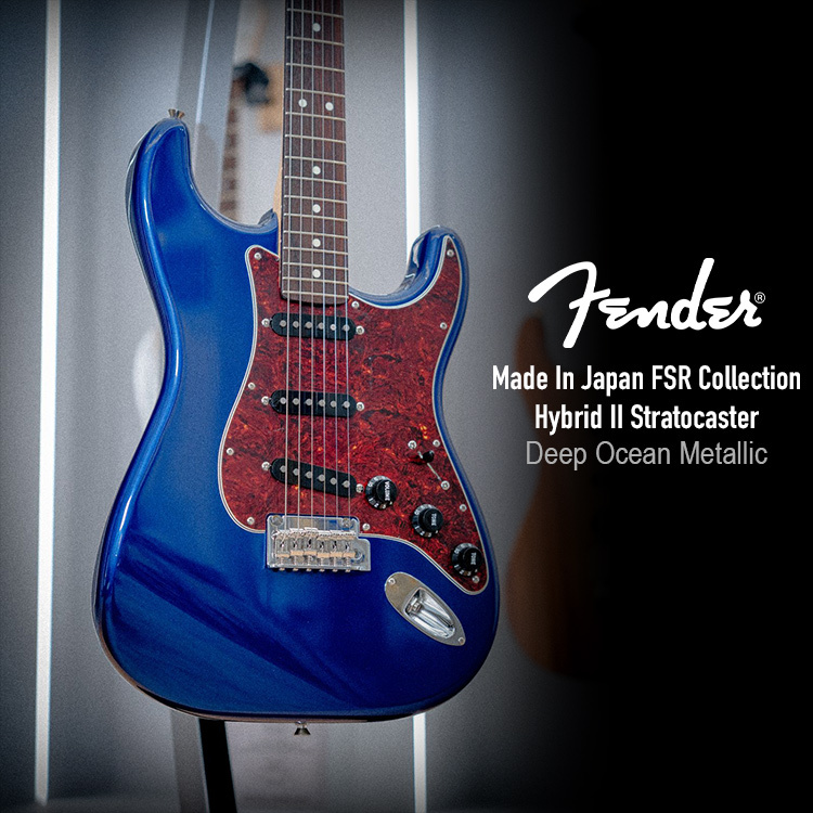 限定款 Fender Japan FSR Hybrid II Stratocaster DOM 電吉他