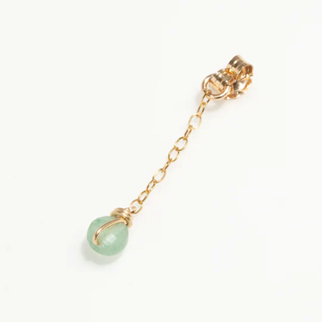 1YA0326-155 [YAY PARIS] Stella Clasp Aventurine Laminated Gold #24SSC-350pdst131 (EU)