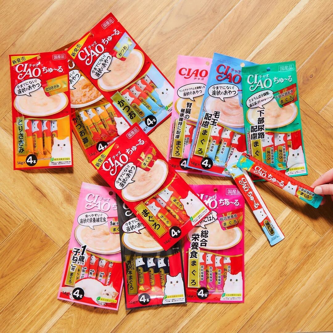 CIAO貓條4支裝