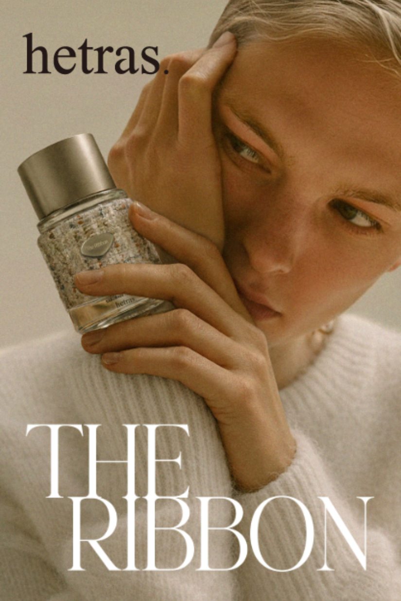 【 3/30收單 】hetras. 手工訂製織物香水 The Ribbon 50ml 韓國