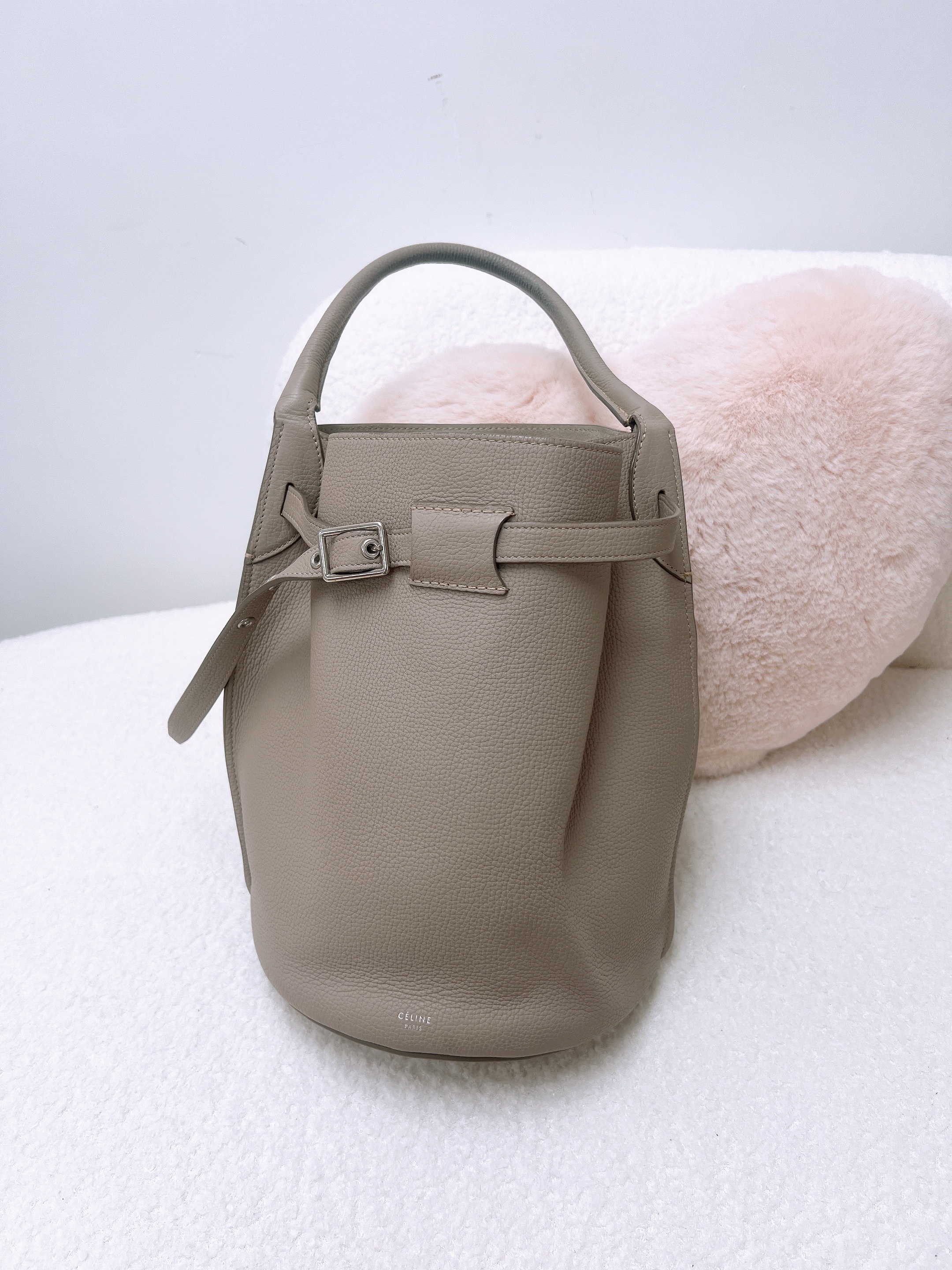 Celine big bag bucket taupe