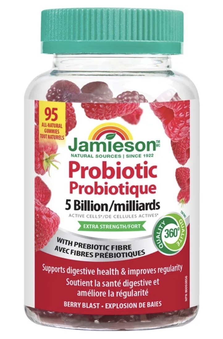 加姐 Jamieson 加強版益生菌軟糖 95粒 *滿$899包京東送貨上門* CC41