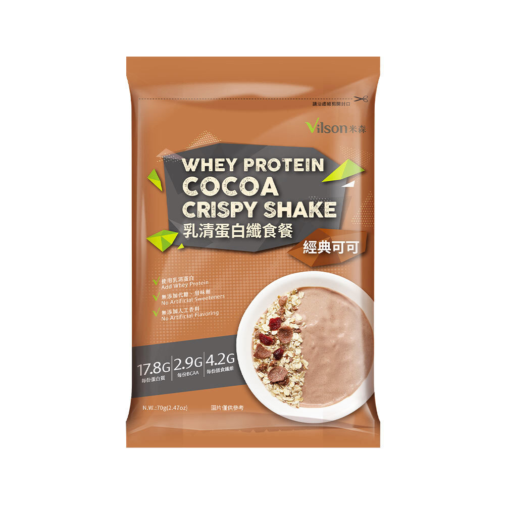 短效促售2026.06.20🔥米森乳清蛋白纖食餐-經典可可