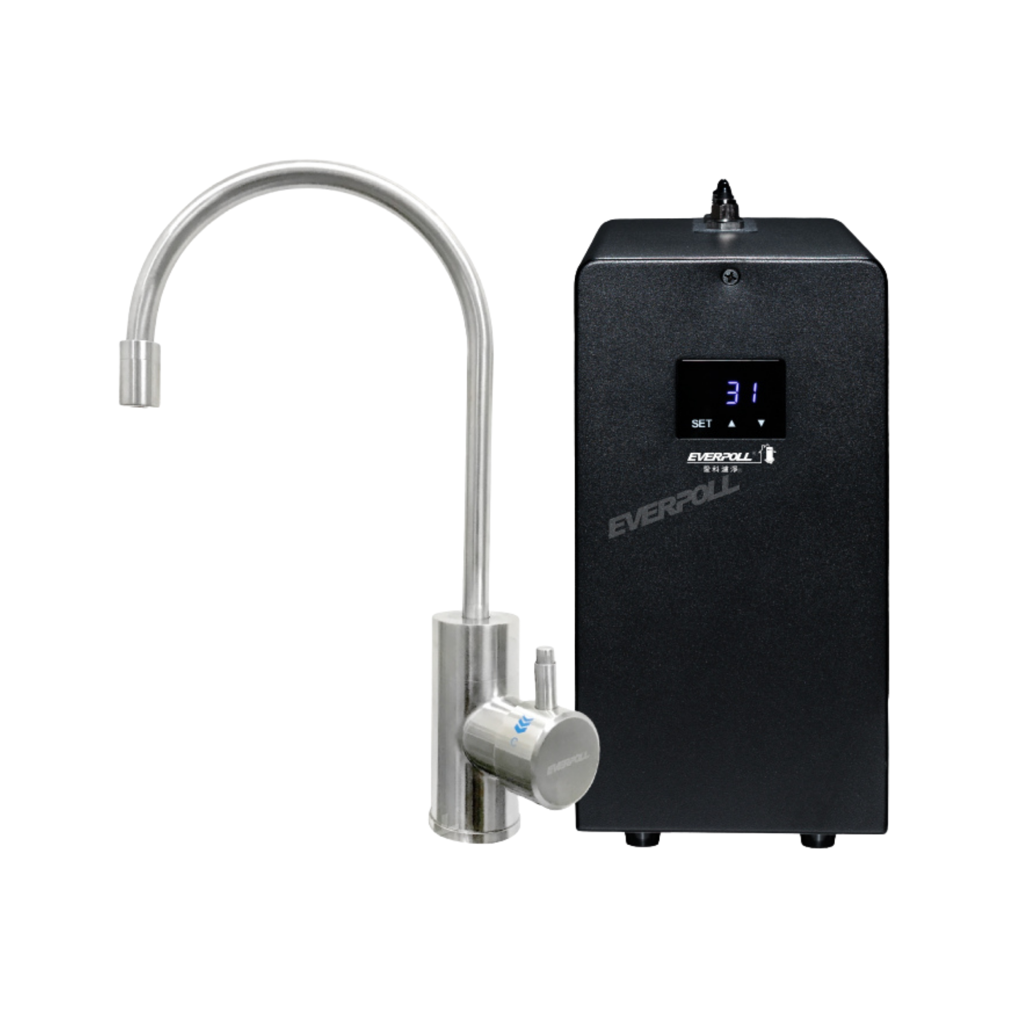 【EVERPOLL 愛科】EP-166 mini 雙溫無壓飲水機