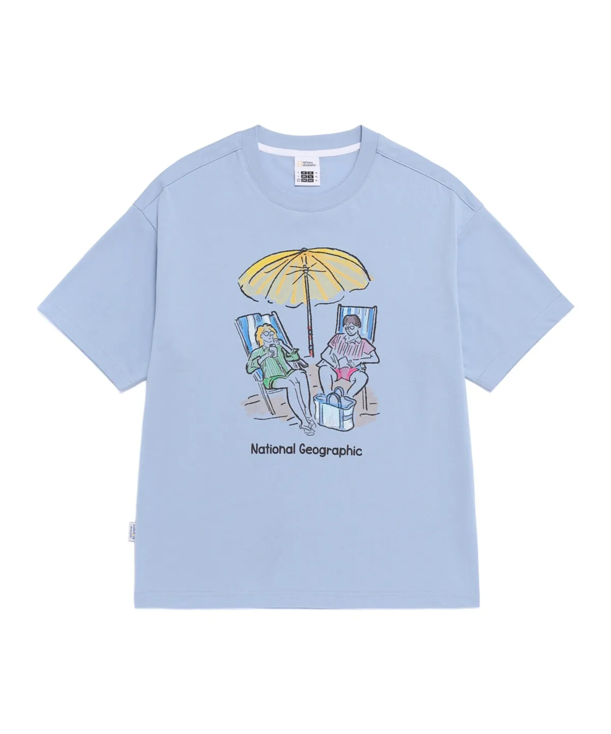 【代購】國家地理 Vacation 渡假風圖案 半寬鬆短袖T恤