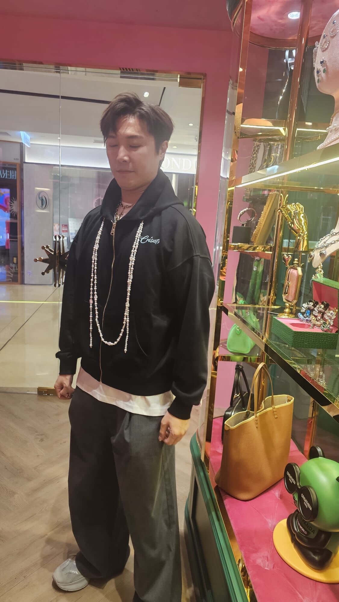 0324CA100-CRTNA- Jacket 男裝 黑色 均碼 (A100)