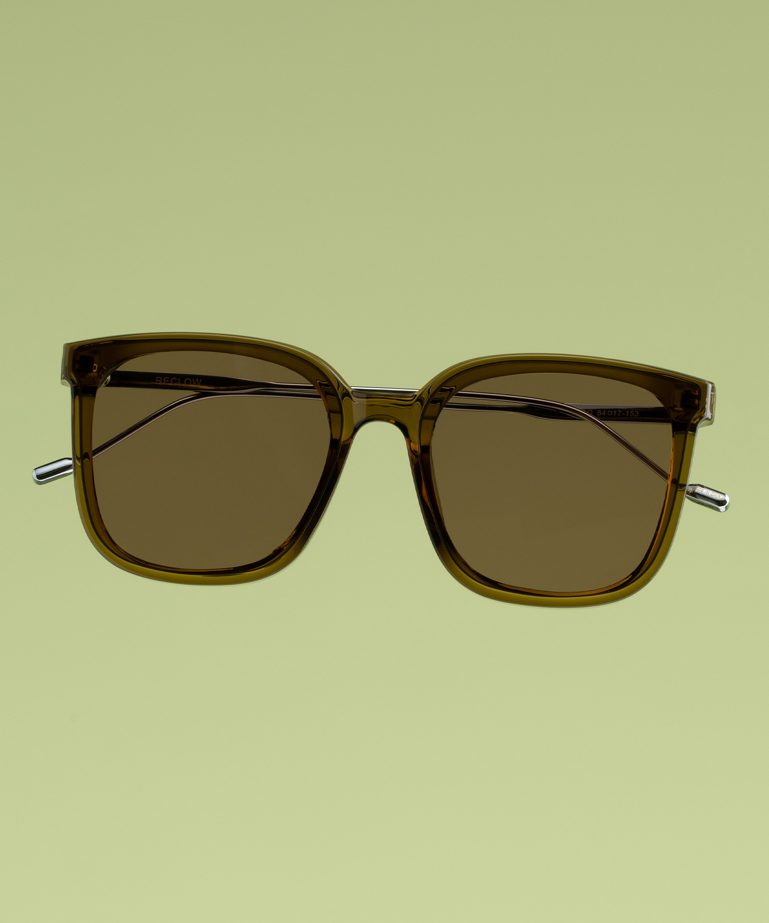Q33 RECLOW REWEGO SUNGLASS GREEN