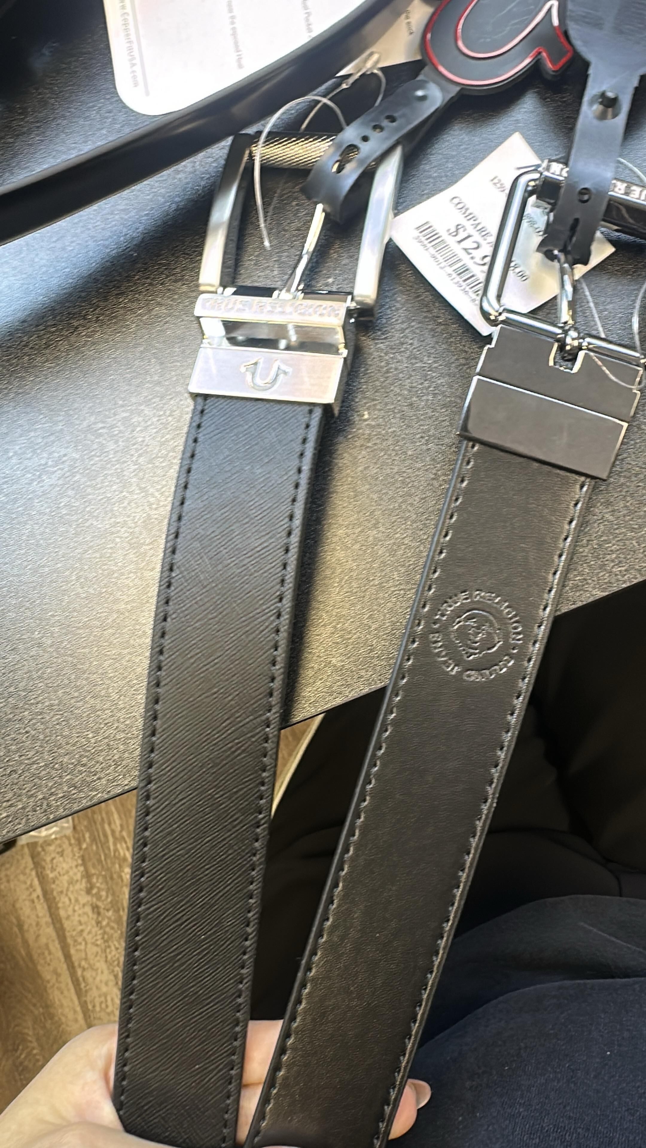 【直播】True Religion LX030796 雙面皮帶