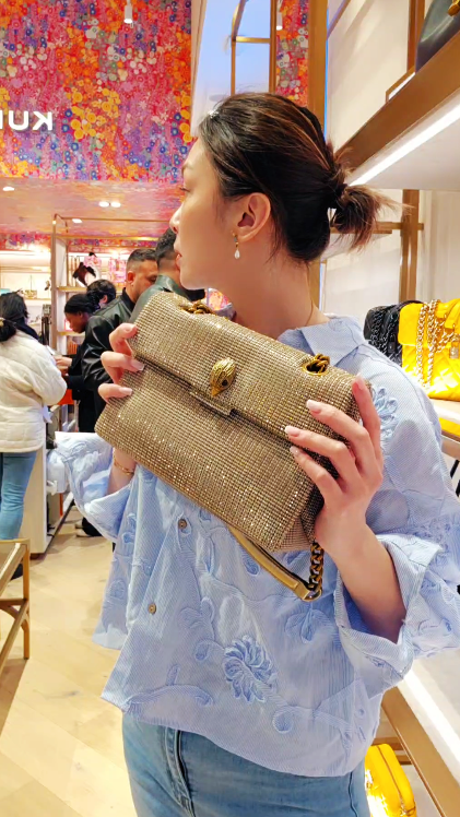 英國代購 (獨立訂單)-Kurt Geiger London fabric kensington bag