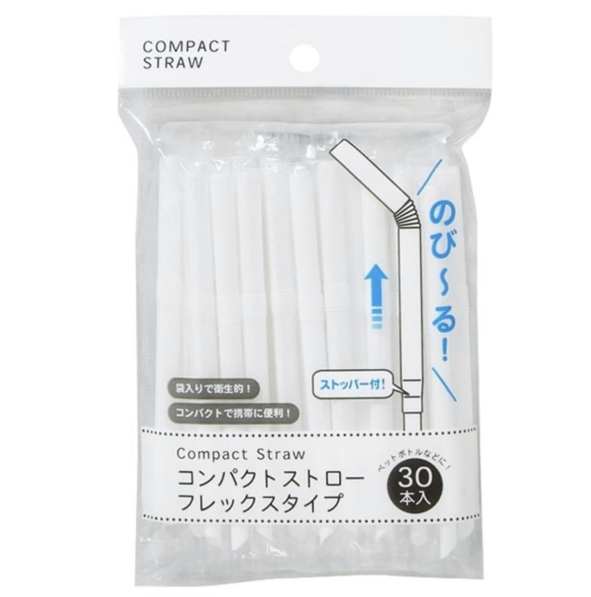 【長線好評】JP 便攜款伸縮款飲管 30枝 3301 TK260324