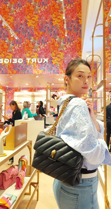 英國代購 (獨立訂單)- KG Kurt Geiger BIG SIZE BAG KG06(羊皮)