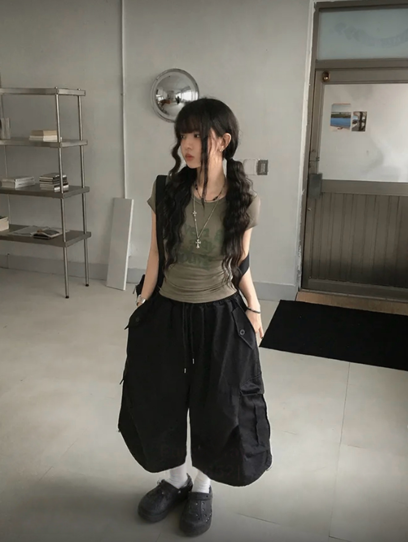 （3月韓國連線）T1348｜型格街頭風⋆˚౨ৎ ⋆.˚基礎字母Tee 𑣲