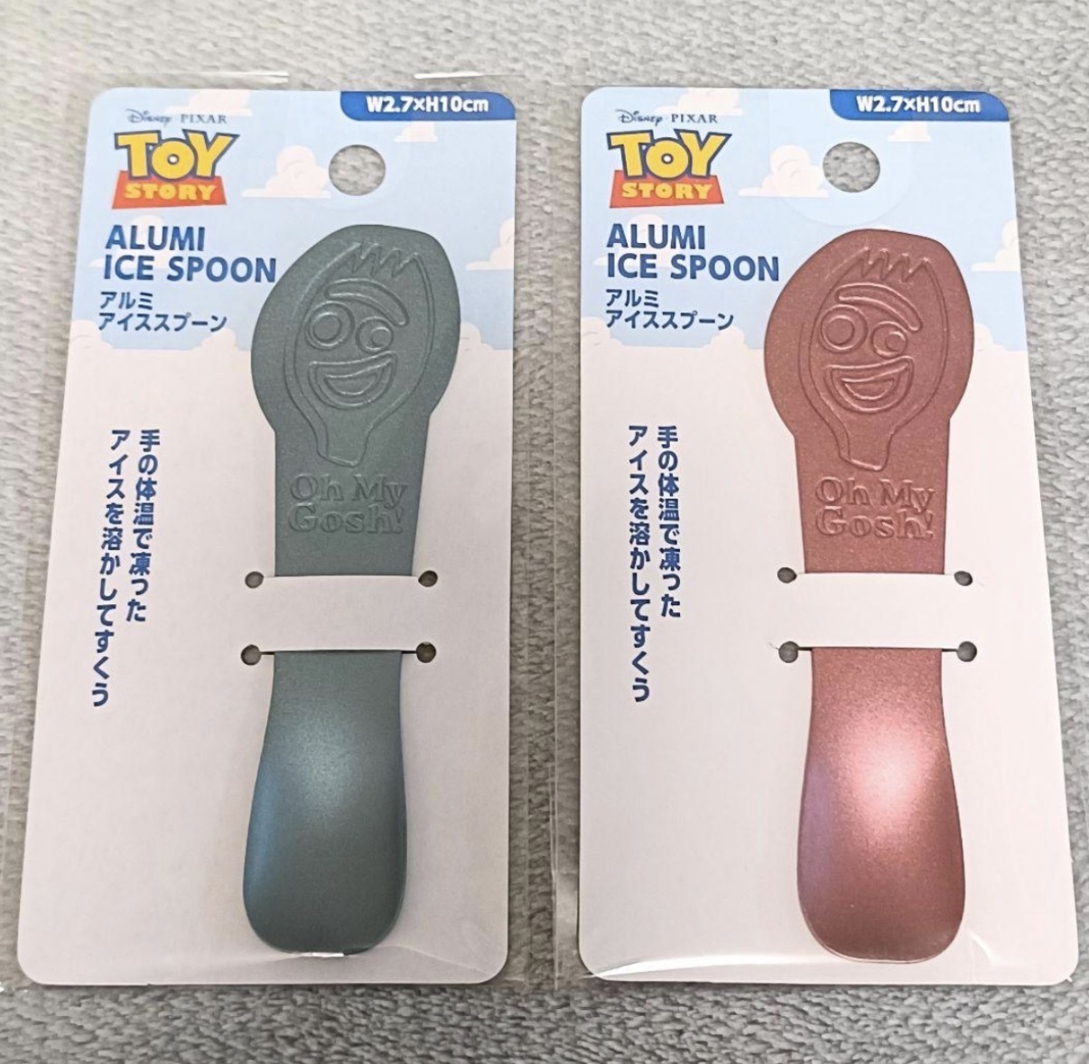 JP 小叉鋁合金專用雪糕匙羹 隨機色 4164 TK260324