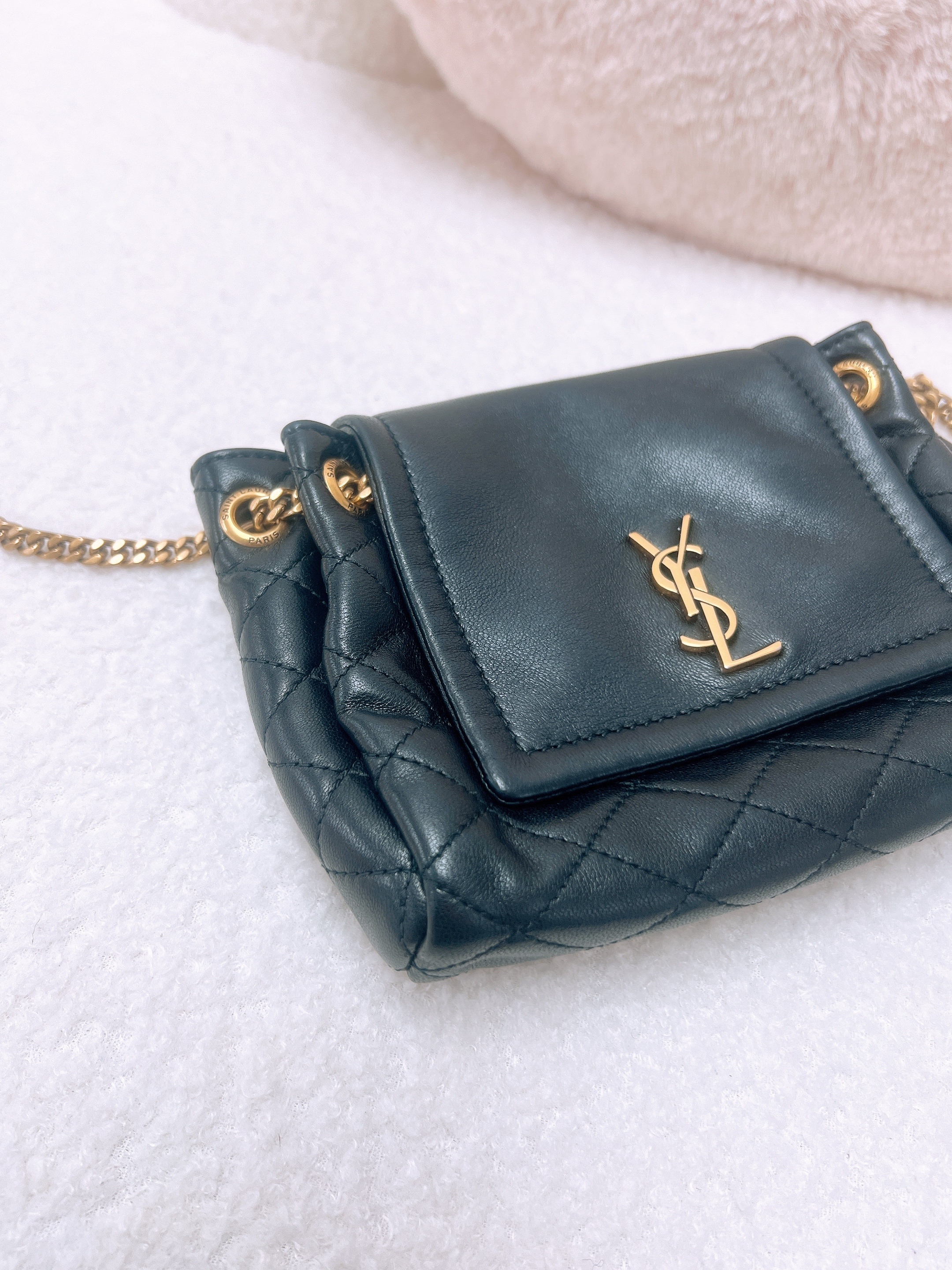 YSL Saint Laurent nolita black GHW