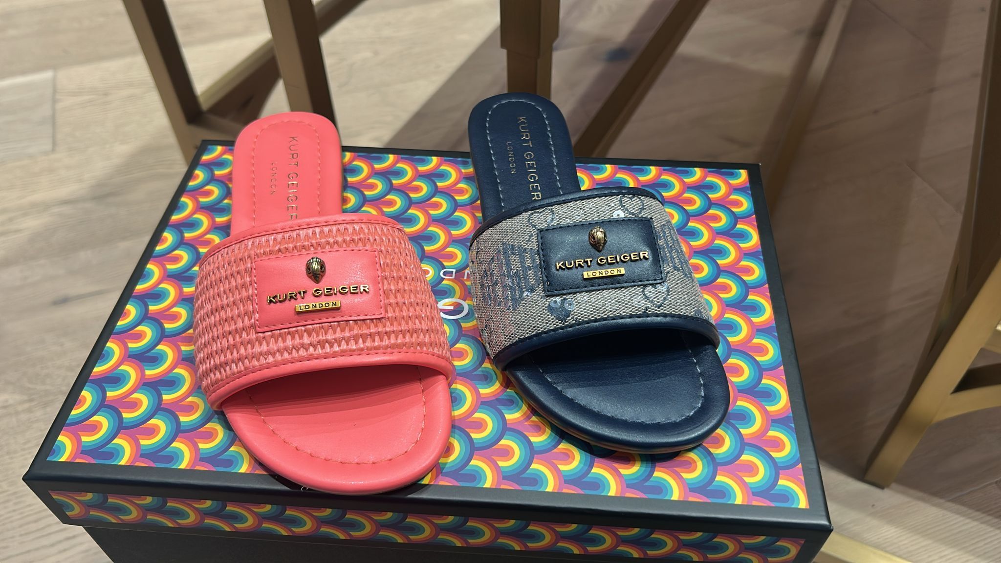 英國代購 (獨立訂單)-Kurt Geiger London 拖鞋KG413