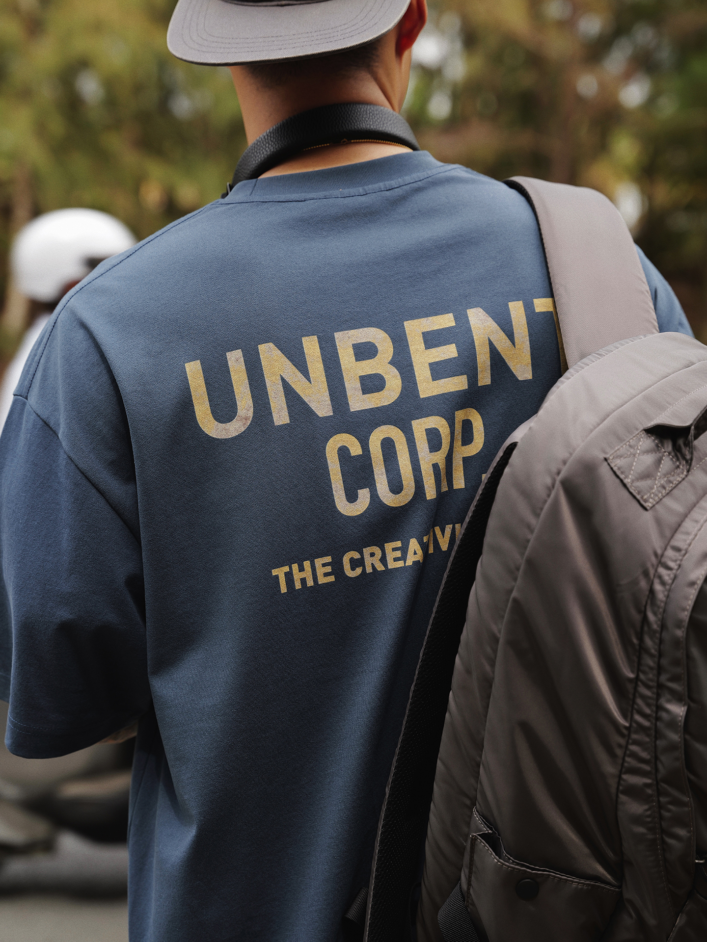 Unbent 26 S/S 撞色印花字體口袋短袖