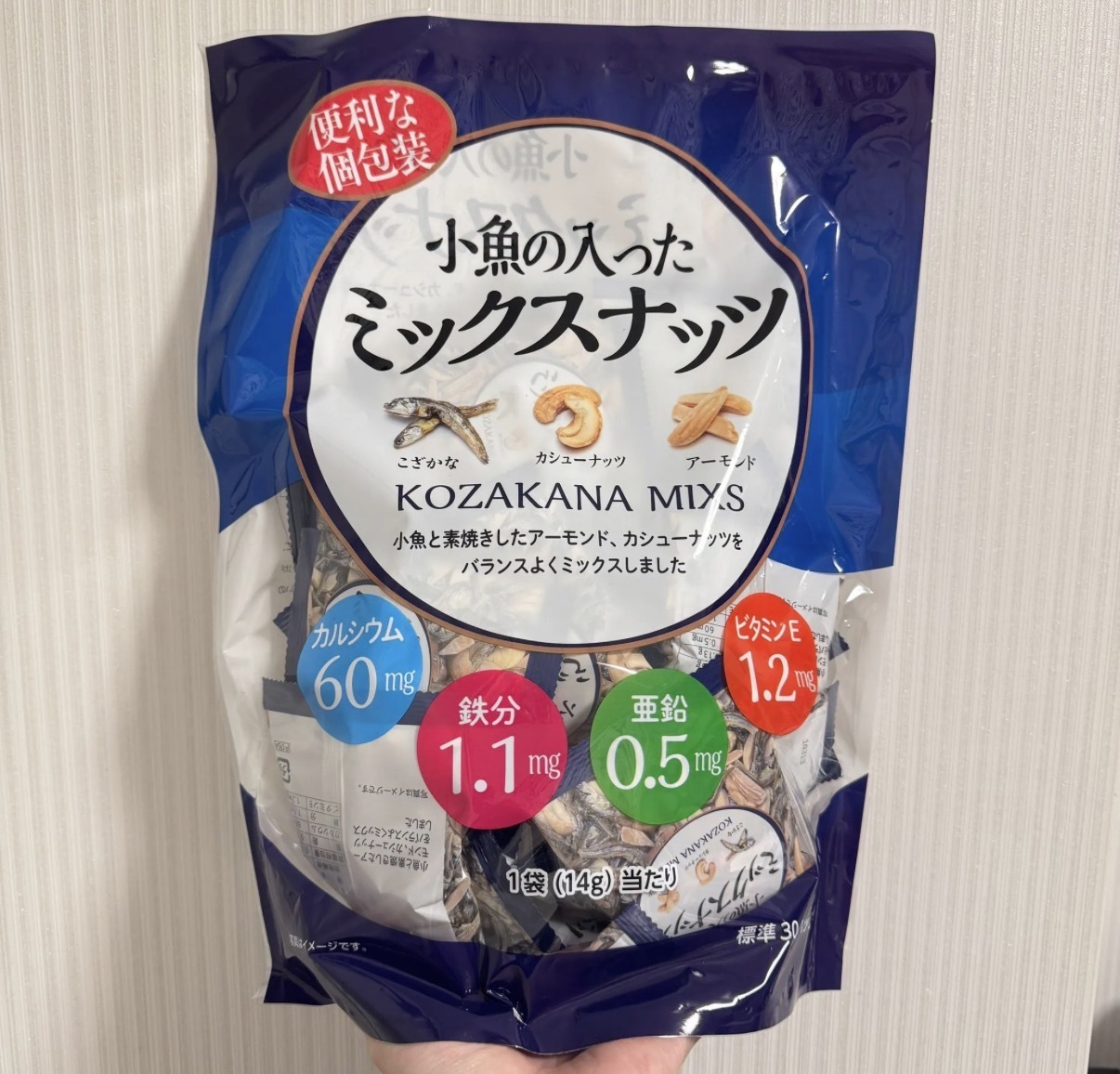 【Costco限定】JP 新款綜合果仁味付魚仔小食 8566 TK260324